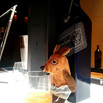 Maus tasting Johnny Walker Blue